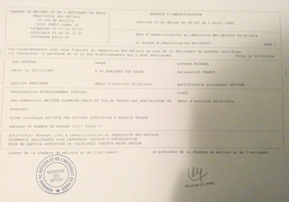 Modèle D'attestation De Réparation De Fuite D'eau Modèle Attestation Plombier Réparation Fuite DEau - Organilog - Revolution