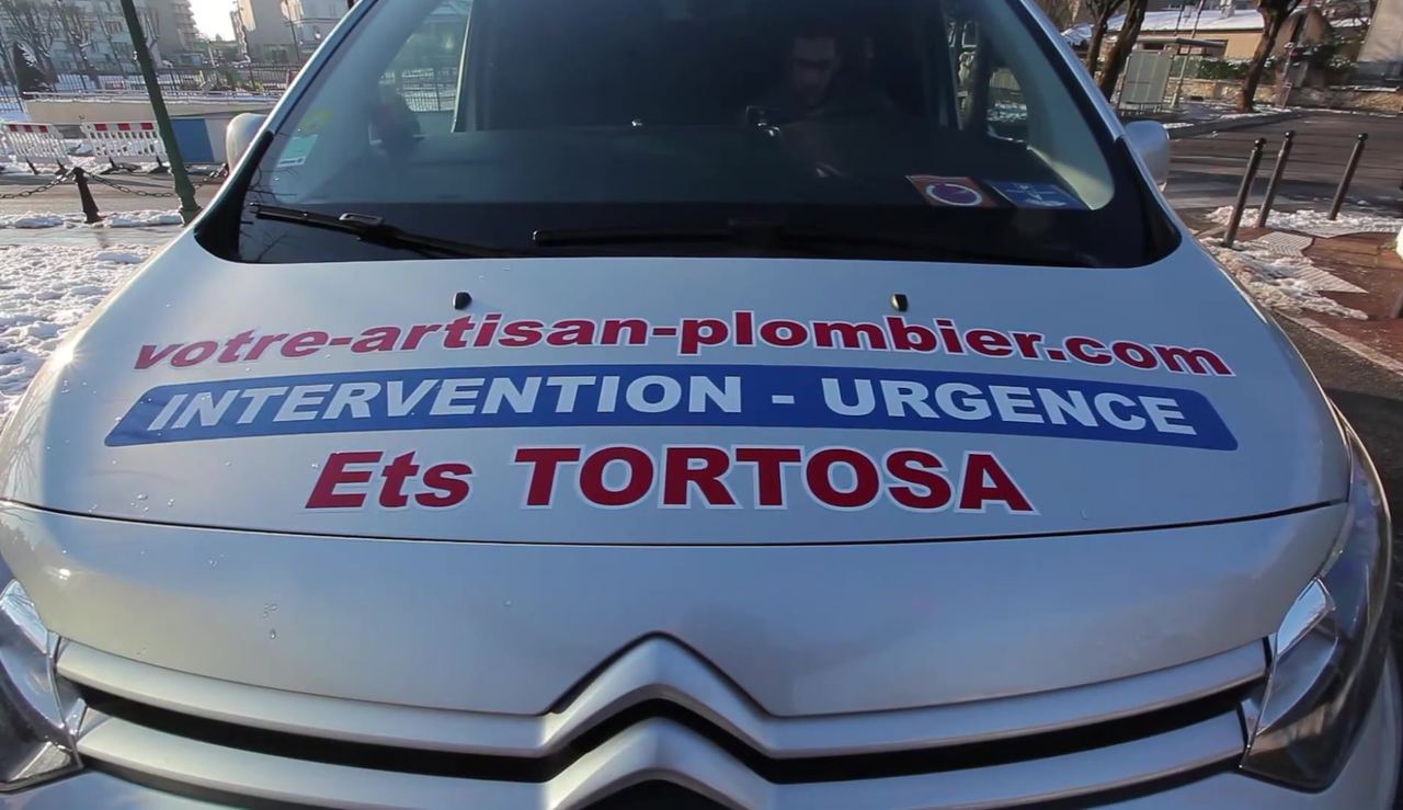 Camion Ets TORTOSA marqué Intervention Urgence