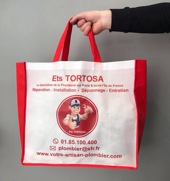 Sac offert par les Ets TORTOSA à ses clients